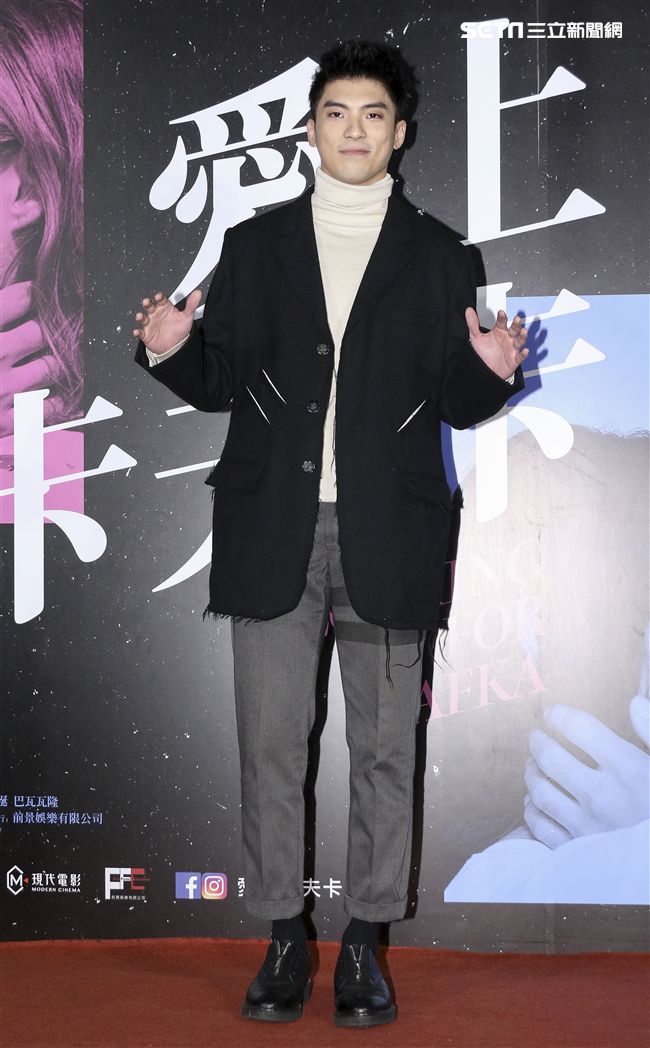 愛上卡夫卡映前記者會，林哲熹。（記者林士傑/攝影）