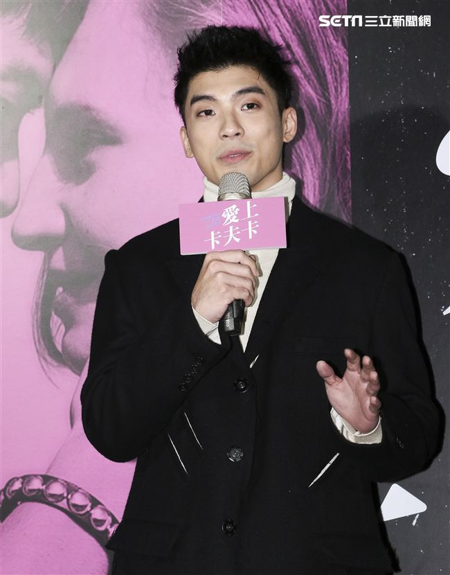 愛上卡夫卡映前記者會，林哲熹。（記者林士傑/攝影）