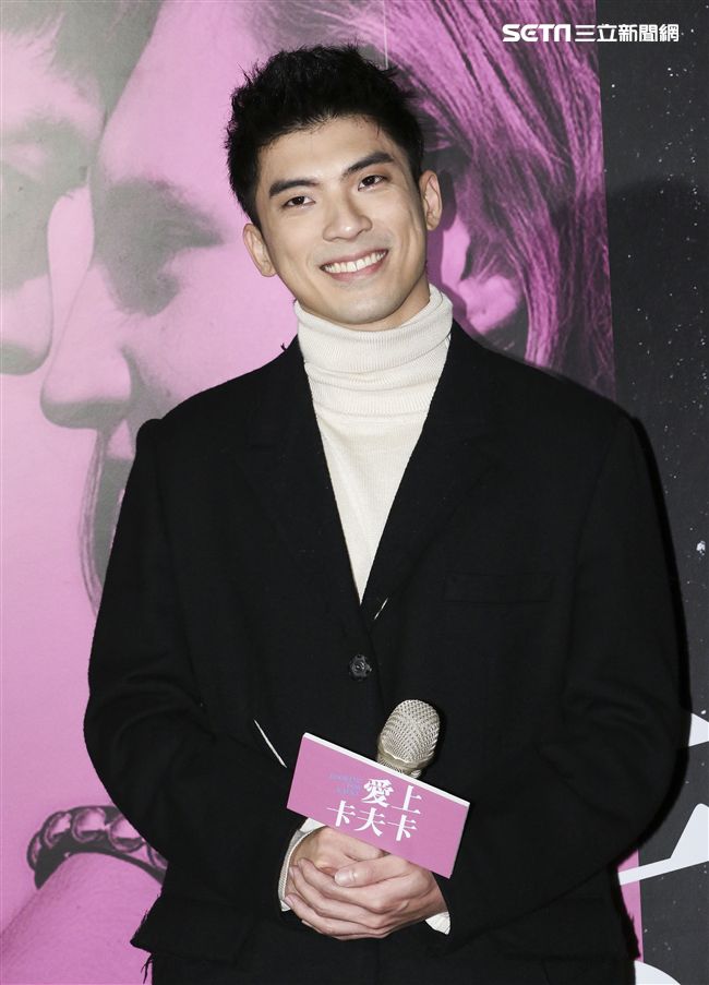 愛上卡夫卡映前記者會，林哲熹。（記者林士傑/攝影）
