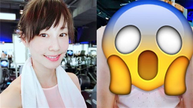 甜美主播健身這裡全都露　嚇壞寶寶們