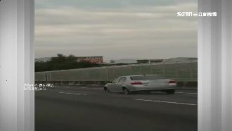 國道爆胎磨地繼續開　他驚呆：瘋了吧