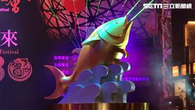 2019台灣燈會,屏東,黑鮪魚,主燈,／記者蕭筠攝影