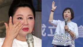 葉毓蘭,白冰冰(圖/ 葉毓蘭臉書,資料照)