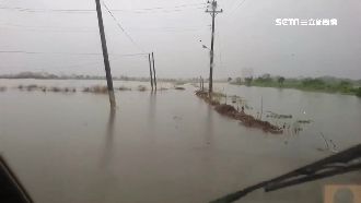 宜蘭大淹水！積水40公分　居民無奈