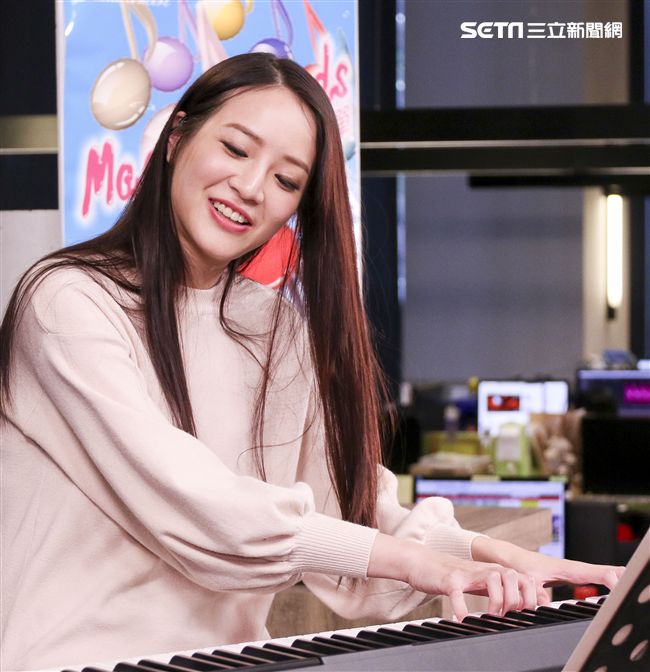 邱俐穎安安大明星。（記者林士傑/攝影）