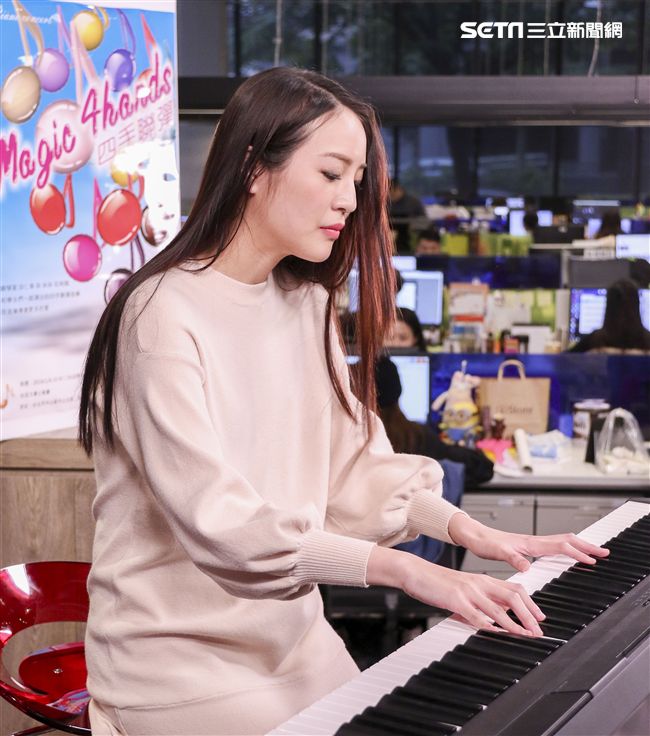 邱俐穎安安大明星。（記者林士傑/攝影）