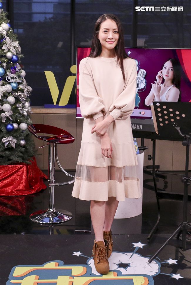 邱俐穎安安大明星。（記者林士傑/攝影）