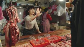 東門市場，豬肉西施，張采婕(記者陳則凱攝影)