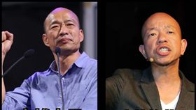 韓國瑜,小峠英二,撞臉,搞笑藝人 圖/翻攝自臉書