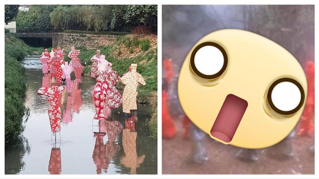毛毛的！屏東燈會這燈飾網笑：好靈異