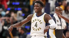 ▲溜馬歐拉迪波（Victor Oladipo）延長賽投進致勝三分球。（圖／翻攝自推特）