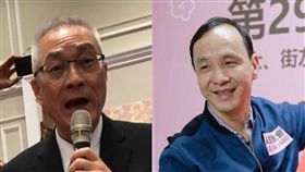 吳敦義,朱立倫,組合圖,資料照,臉書