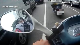 阿Sir追贓車 網友看得手心冒汗