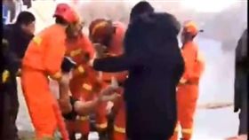 河北邯鄲市教師冬泳身亡（圖／翻攝自微博）