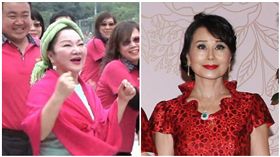 白冰冰、張琍敏都獲得韓國瑜青睞成為代言人。（合成圖／資料照、邱榮吉攝影）