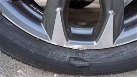 汽車胎壁磨損▲（圖／車訊網）