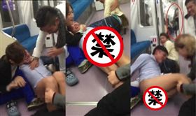  日本,電車,脫褲子,下體,裸露（圖／翻攝自推特）