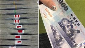 賺大錢、發大財或是數著大疊鈔票，都是不少人的夢想，但有女網友表示，她日前數了11疊鈔票，不過悲傷的是，沒有一疊是她的，因為她是公司的會計。其他網友看到後，紛紛笑虧「越算越心酸，沒一張是自己的！」（組圖／翻攝自【爆廢公社公開版】、資料照）