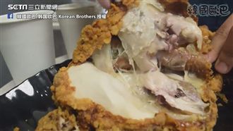 韓國人大啖爆漿起司　肉汁直流超驚喜