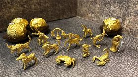 星座,金莎,巧克力,摺紙,台灣,玫瑰,包裝紙,廣告　圖／翻攝自臉書Origami Taiwan 摺紙台灣 3.0　https://goo.gl/1pjoi1