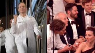 醫生亂入金球獎打針！大咖巨星全嚇歪