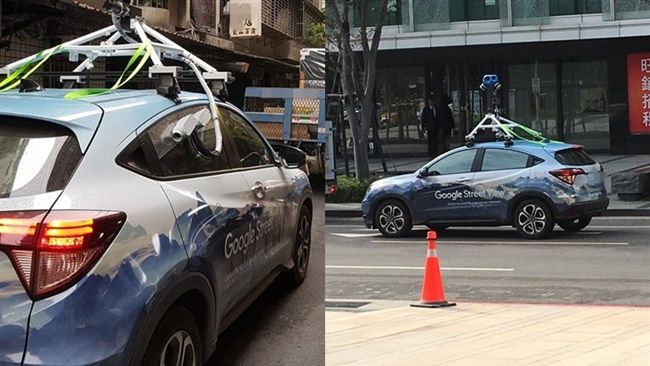 Google地圖3D實景畫面,都靠街景車建立並更新。(圖/取自爆廢公社)