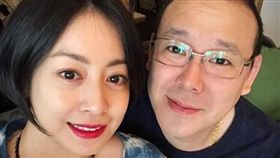 范筱梵與風流老公（右）婚姻出現狀況。（圖／翻攝自范筱梵臉書）