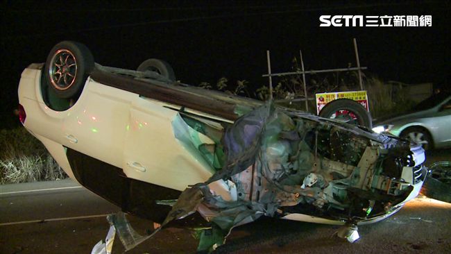 苗栗泰女車禍剛死　她經過竟離奇翻車