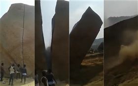 印度,巨石（圖／翻攝自每日郵報）