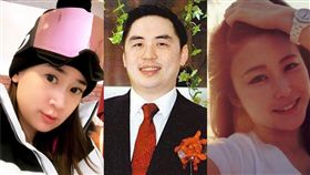 王泉仁不見麻衣母子，卻與昔日離婚撕破臉前妻共啖高檔牛排。（圖／翻攝自微博）