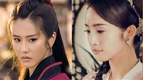 林依晨在新戲慘遭師妹黃心娣追殺。（圖／翻攝自微博）