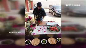 霸氣! 辦桌生魚片吃到飽 網友:紅包多一千