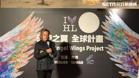 天使之翼作者米勒。（圖／記者蔡佩蓉攝影）