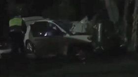 彰化,酒駕,車禍,逆向,釀禍,BMW（圖／翻攝自黑色豪門企業臉書）