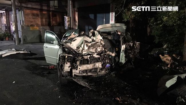 畫面曝光！雙B男酒駕「支解」豐田車