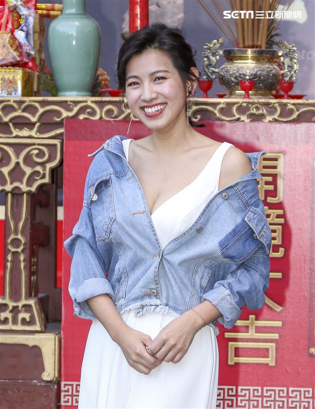 台視新八點檔「生生世世」開鏡記者會，演員米可白。（記者林士傑/攝影）