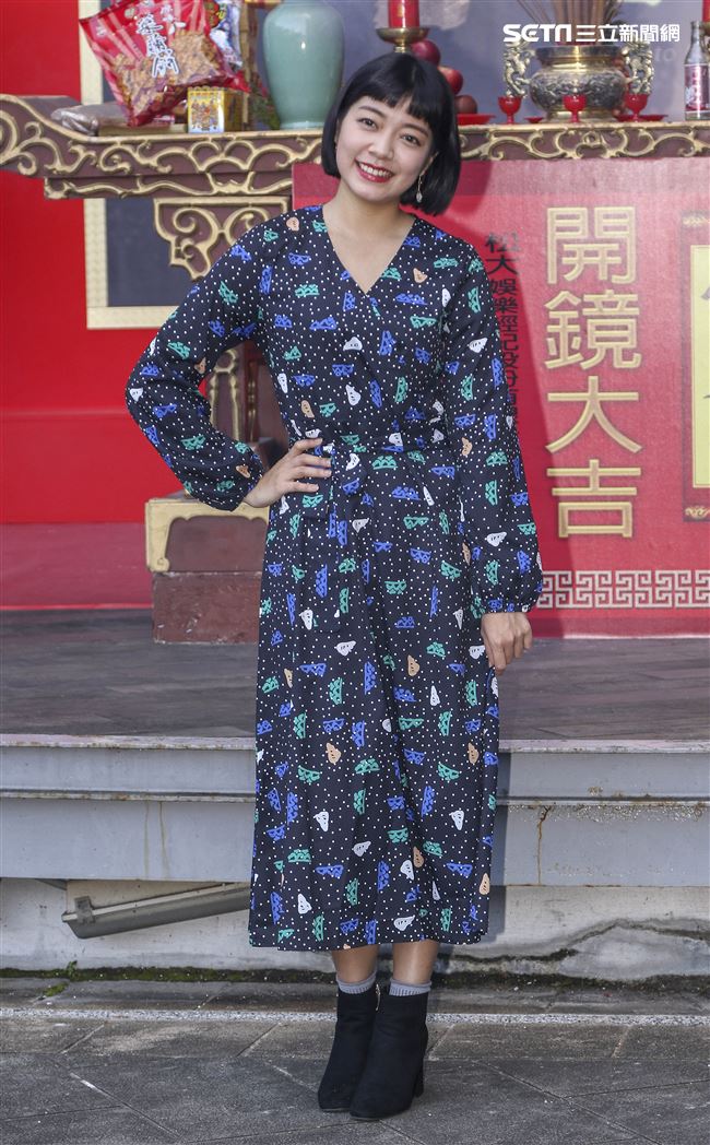 台視新八點檔「生生世世」開鏡記者會，演員林雨宣。（記者林士傑/攝影）