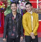 台視新八點檔「生生世世」開鏡記者會，演員薛士凌、曾子益。（記者林士傑/攝影）