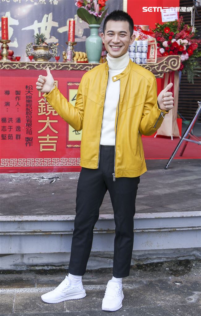 台視新八點檔「生生世世」開鏡記者會，演員曾子益。（記者林士傑/攝影）