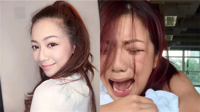 有鬆！女星趴躺張嘴　浪叫影片流出…