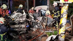 彰化BMW男酒駕逆撞，女駕駛遭撞飛慘死／翻攝畫面