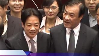 最後一夜！　賴揆立院燦笑宣布明總辭