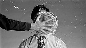 （圖／翻攝自推特）砸派,惡作劇