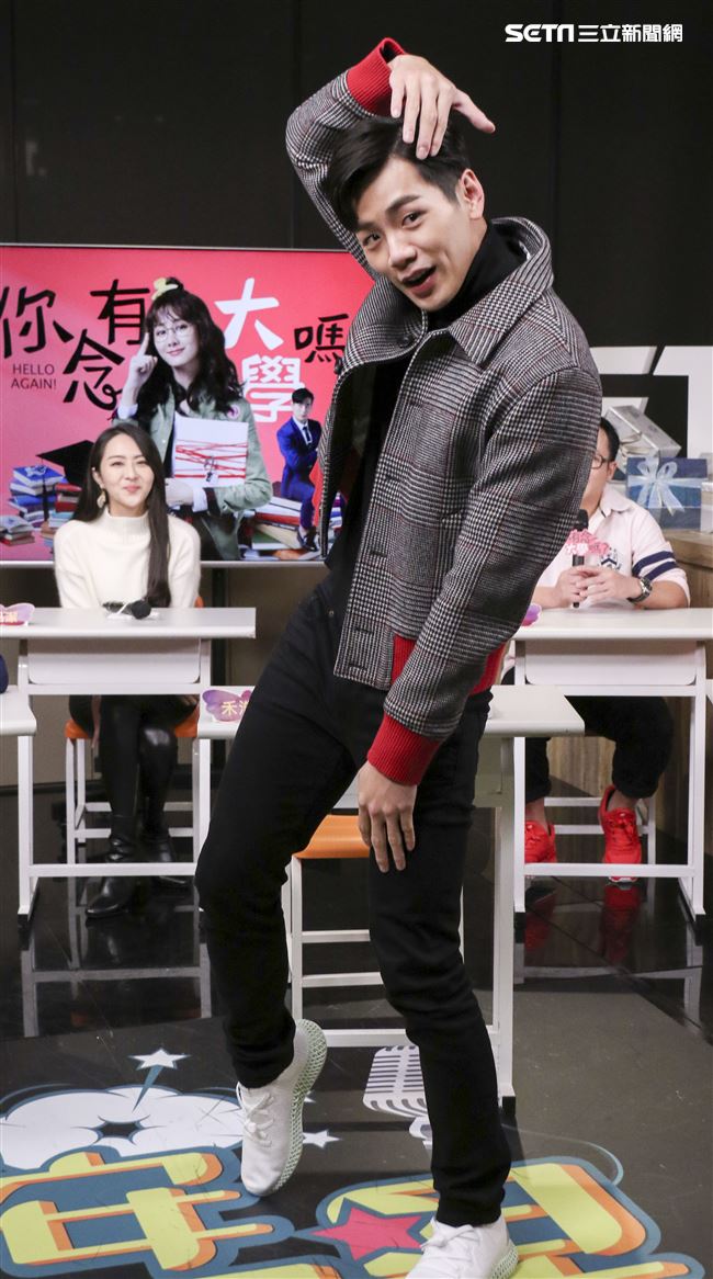 「你有念大學嗎?」安心亞、禾浩辰、邵翔、吳品潔、地球、汪沛㼆安安大明星。（記者林士傑/攝影）