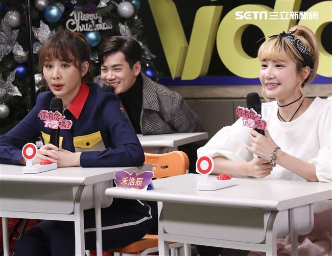 「你有念大學嗎?」安心亞、禾浩辰、邵翔、吳品潔、地球、汪沛㼆安安大明星。（記者林士傑/攝影）