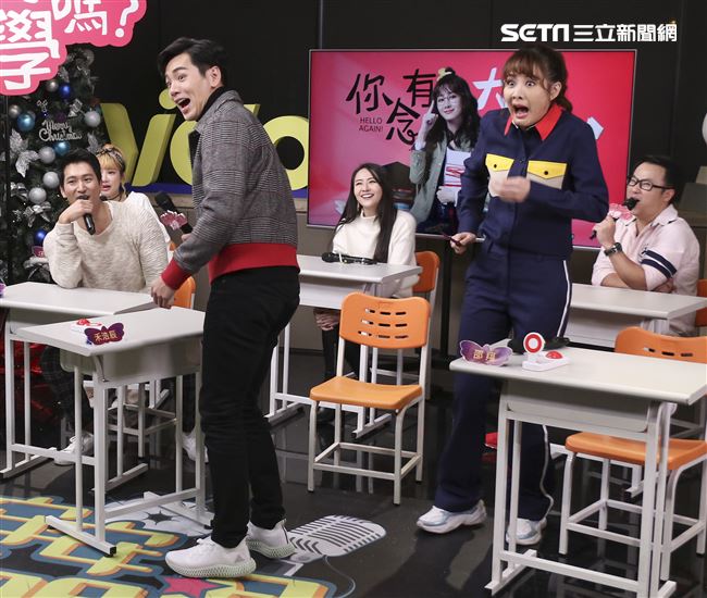 「你有念大學嗎?」安心亞、禾浩辰、邵翔、吳品潔、地球、汪沛㼆安安大明星。（記者林士傑/攝影）