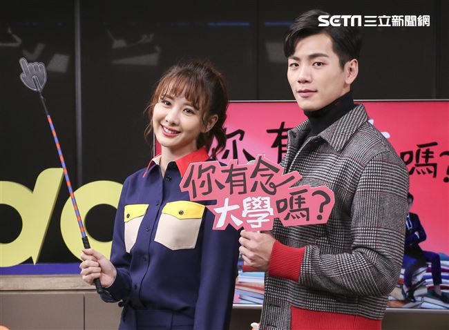 「你有念大學嗎?」安心亞、禾浩辰、邵翔、吳品潔、地球、汪沛㼆安安大明星。（記者林士傑/攝影）