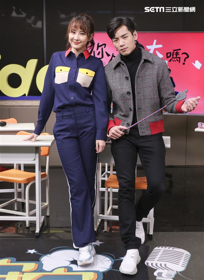 「你有念大學嗎?」安心亞、禾浩辰、邵翔、吳品潔、地球、汪沛㼆安安大明星。（記者林士傑/攝影）