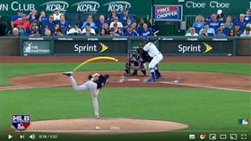 ▲紅襪投手塞爾（Chris Sale）的滑球是大聯盟打者公認最難打的球路。（圖／翻攝自MLB YouTube頻道）