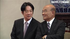 總統府召開記者會宣布新閣揆人選，蔡英文，蘇貞昌，賴清德，新聞台